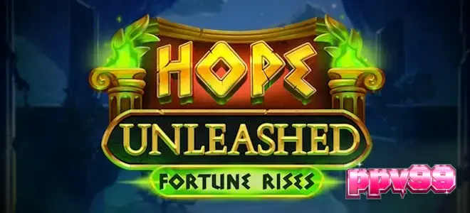 Tampilan visual misterius dari slot Hope Unleashed Fortune Rises